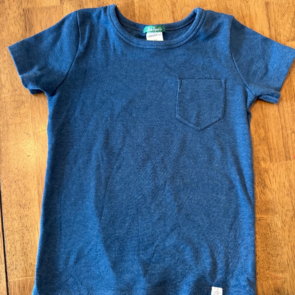 Little Road Co. Short Sleeve Pocket T-Shirt -  5Y